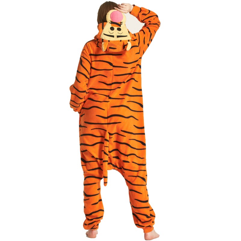 Polar fleece Winnie the Pooh Tigger Animal Onesies Pajamas Kigurumi Costume