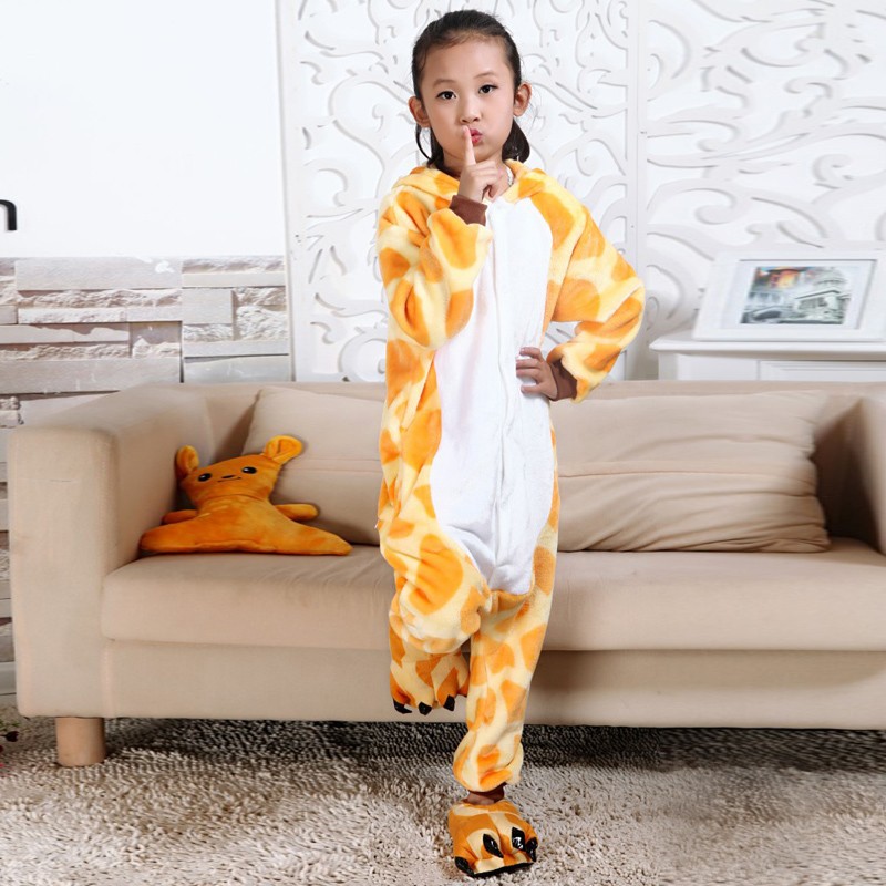 Giraffe Kigurumi Kid's Costume