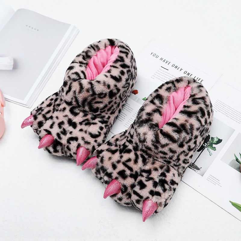 Cartoon Claw Slippers Funny Animal Monster Paw Shoes