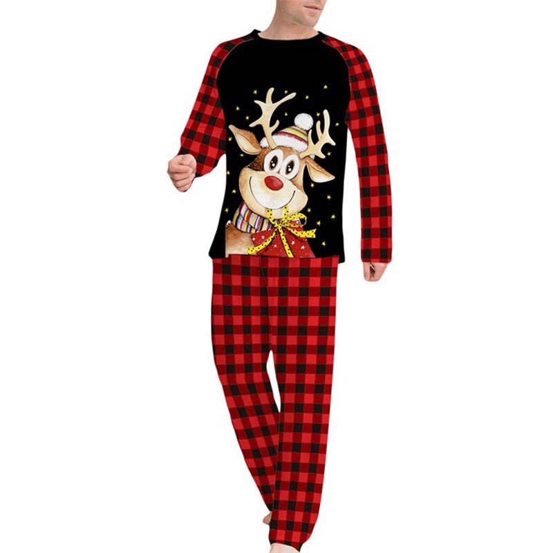  Lazy One Deer Christmas Matching Family Pajamas