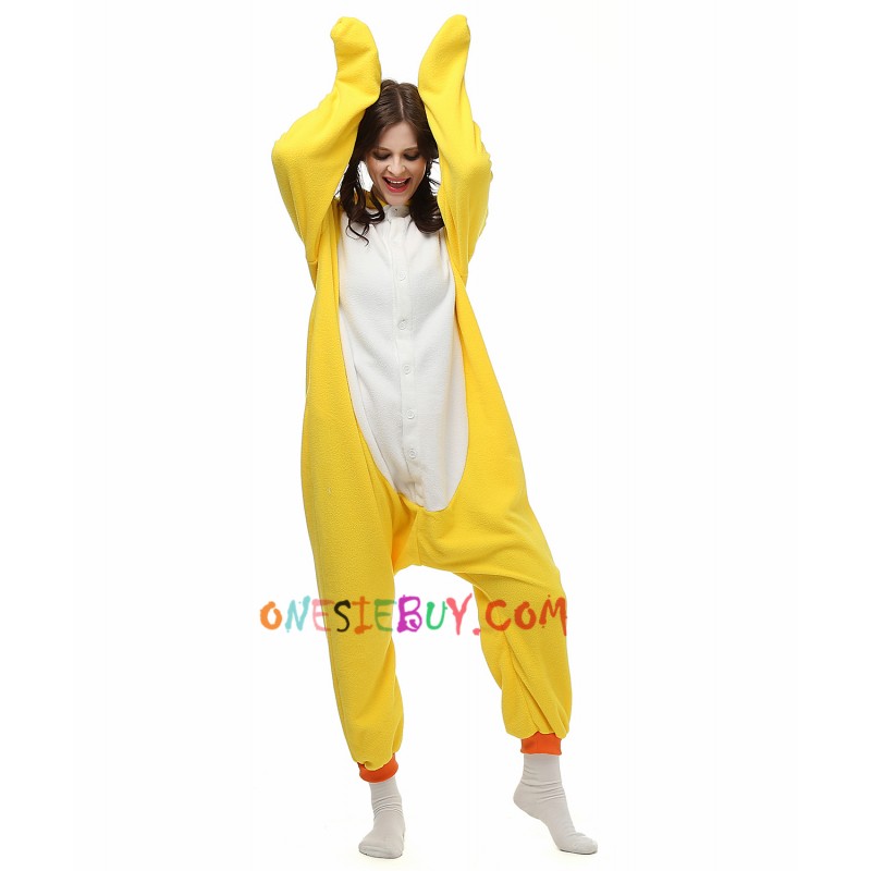 FUN Costumes Yellow Duck Onesie Women's Fancy-Dress Costume for Adult, S