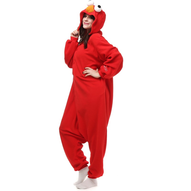 Cookie Monster Kigurumi Onesie Pajamas Animal Costumes For Women & Men
