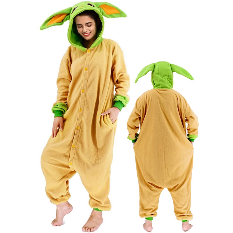 Baby Yoda Costume Onesie For Women & Men Unisex