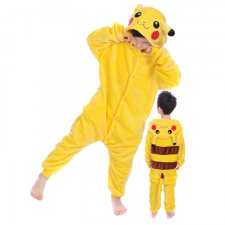 Pikachu Onesie Costume for Kids
