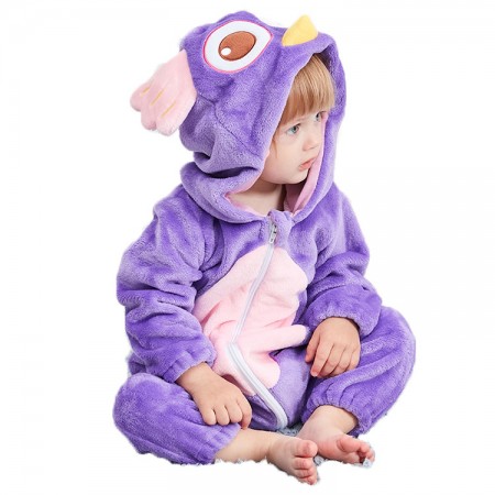 Purple Owl Onesie for Baby Romper Toddler Costume Outfit