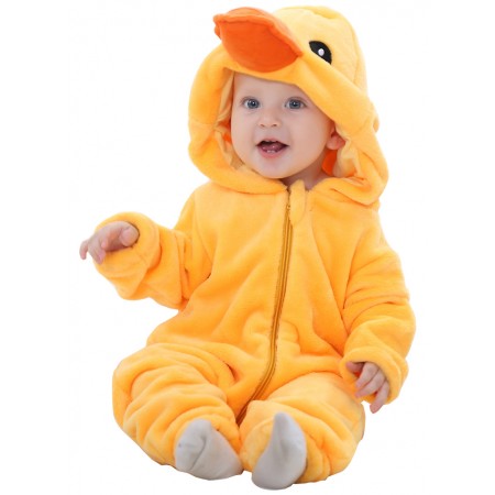 Infant & Toddlers Haloween Duck Costume Onesie Unisex Romper Outfit Suit for Baby
