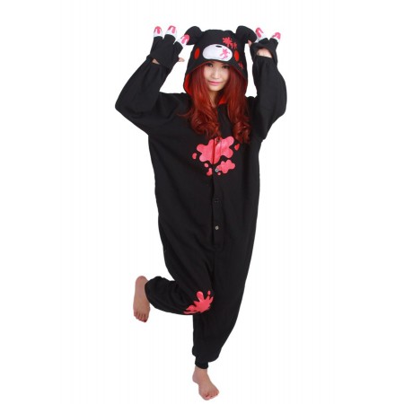 Black Gloomy Bear Kigurumi Onesie Pajamas Animal Costumes For Women & Men