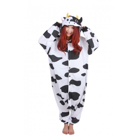 Cow Kigurumi Onesie Pajamas Animal Costumes For Women & Men