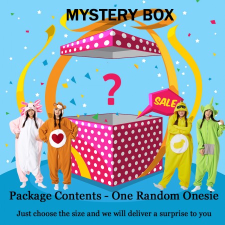  Random Costume Onesie for Adults Kids Mystery Box $9.99