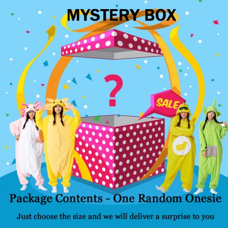  Random Costume Onesie for Adults Kids Mystery Box $9.99