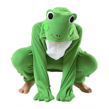 Kids Frog Onesie Costume for Boys & Girls Unisex Style