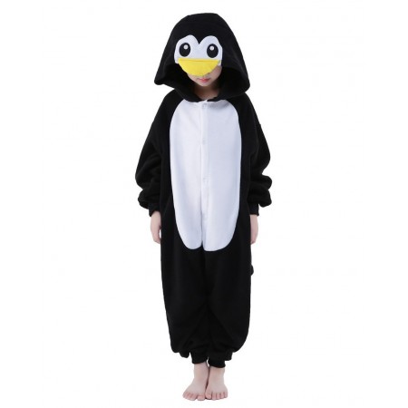 Penguin Kigurumi Onesie Pajamas Animal Costumes for Kids