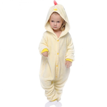 Chick Onesie For Kids Boys & Girls Animal Costumes