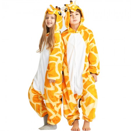 Giraffe Onesie for Kids Boys Girls Animal Pajamas