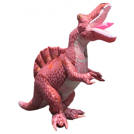 Adult Inflatable Dinosaur Costume Spinosaurus Halloween Fancy Dress Party Outfit