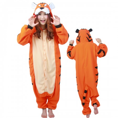 Tiger Onesie Costume Pajamas For Unisex
