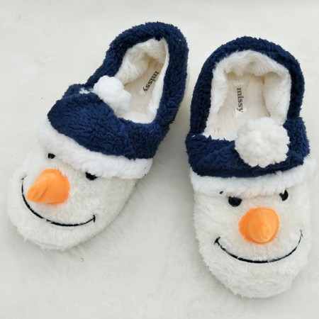 Cartoon Snowman Slippers House Shoes