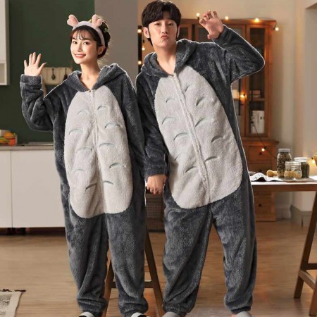 Totoro Onesie Costume Women&Men One-piece Pajamas