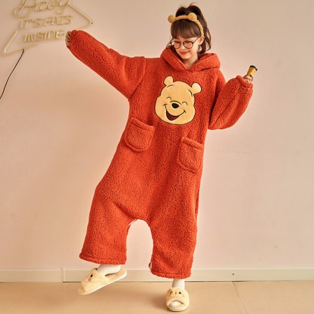 Winnie The Pooh Pajamas Bear Onesies for Adults