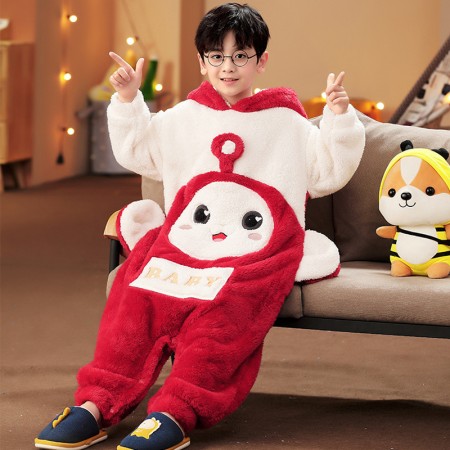 Kids Teletubbies Onesie Pajamas Home Anime Sleepwear
