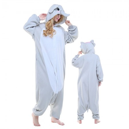 Adult Elephant Onesie Pajamas Animal Costumes For Women & Men