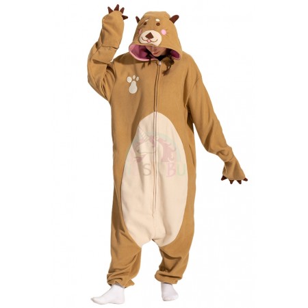 Otter Onesie Halloween Costume for Unisex Adults & Teens