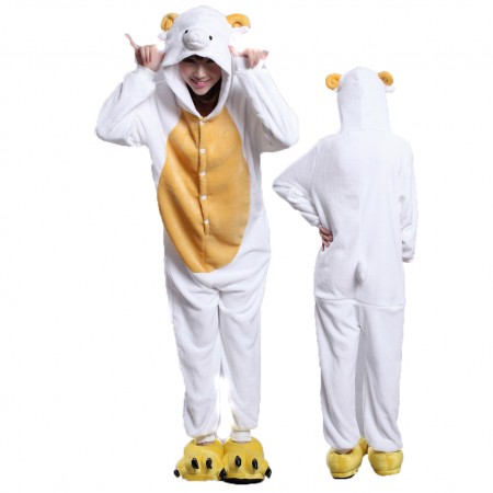Sheep Onesie Animal Halloween Costumes for Women & Men